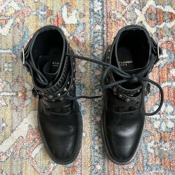 Saint Laurent, combat boots, size 37 - Picture 3 of 11